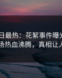 Pixiv今日最热：花絮事件曝光，神秘人现场热血沸腾，真相让人瞠目