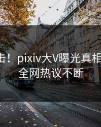 最新直击！pixiv大V曝光真相，曝光，全网热议不断