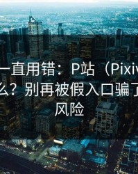 你可能一直用错：P站（Pixiv）：全称是什么？别再被假入口骗了，先看风险