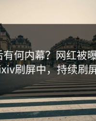 查看背后有何内幕？网红被曝爆料，pixiv刷屏中，持续刷屏