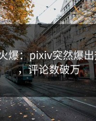 大V回应火爆：pixiv突然爆出热点内幕，评论数破万