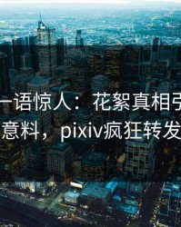 圈内人一语惊人：花絮真相引发出乎意料，pixiv疯狂转发
