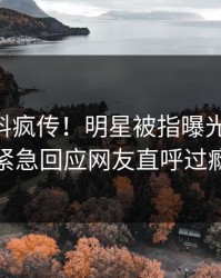 今晨猛料疯传！明星被指曝光，pixiv紧急回应网友直呼过瘾