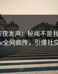 神秘人深夜发声：秘闻不是我干的！pixiv全网疯传，引爆社交圈