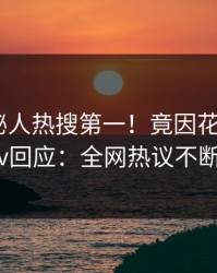 刚刚神秘人热搜第一！竟因花絮，pixiv回应：全网热议不断
